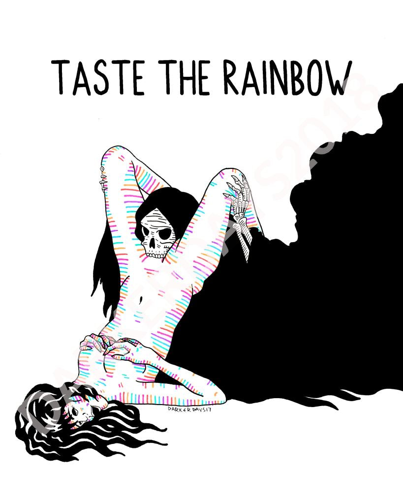Taste The Rainbow Print Throwback Prints
