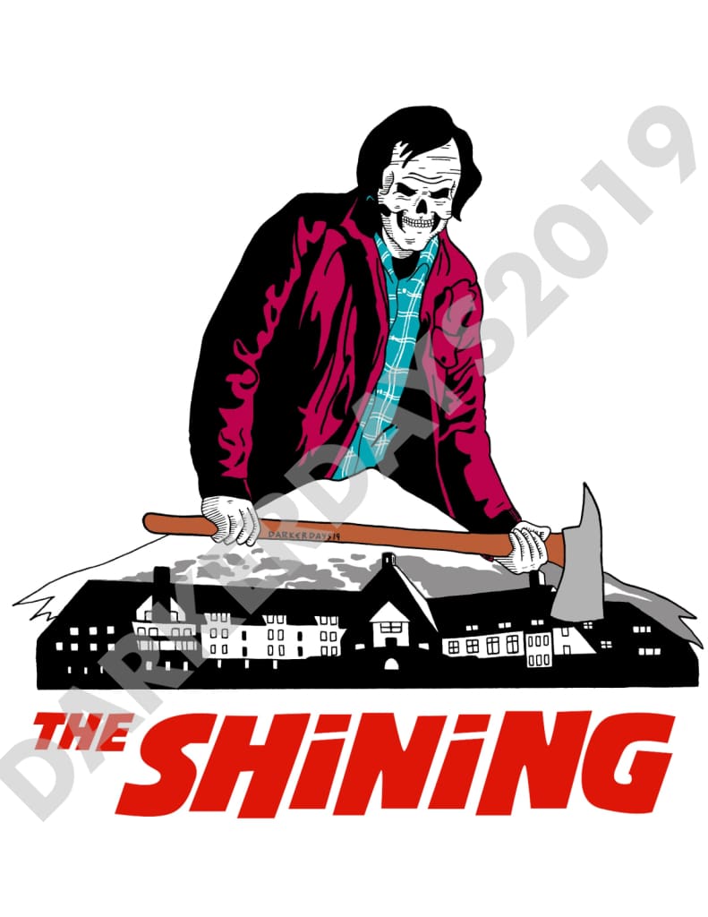 The Shining Print (No Background Text) Prints