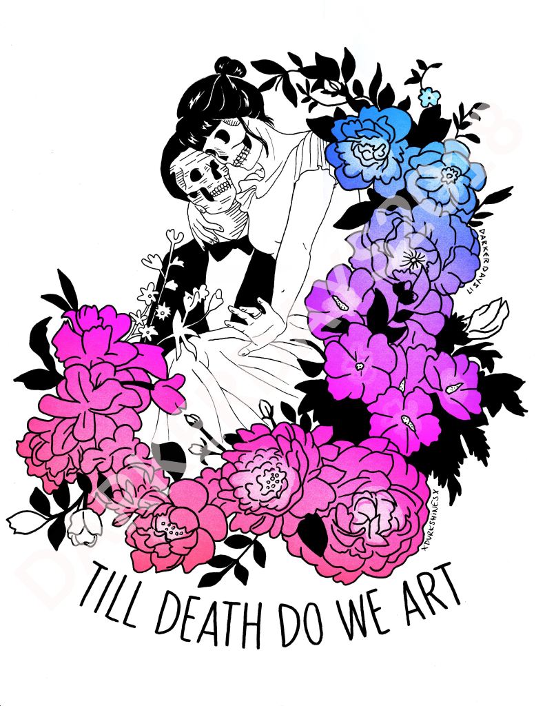 Till Death Do We Art Throwback Prints