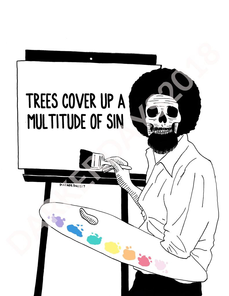 Trees Print Throwback Prints