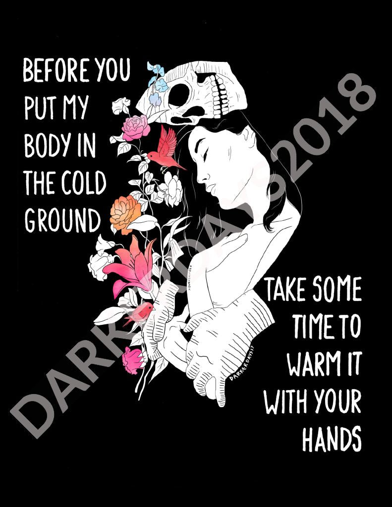 Warm Hands Print Throwback Prints