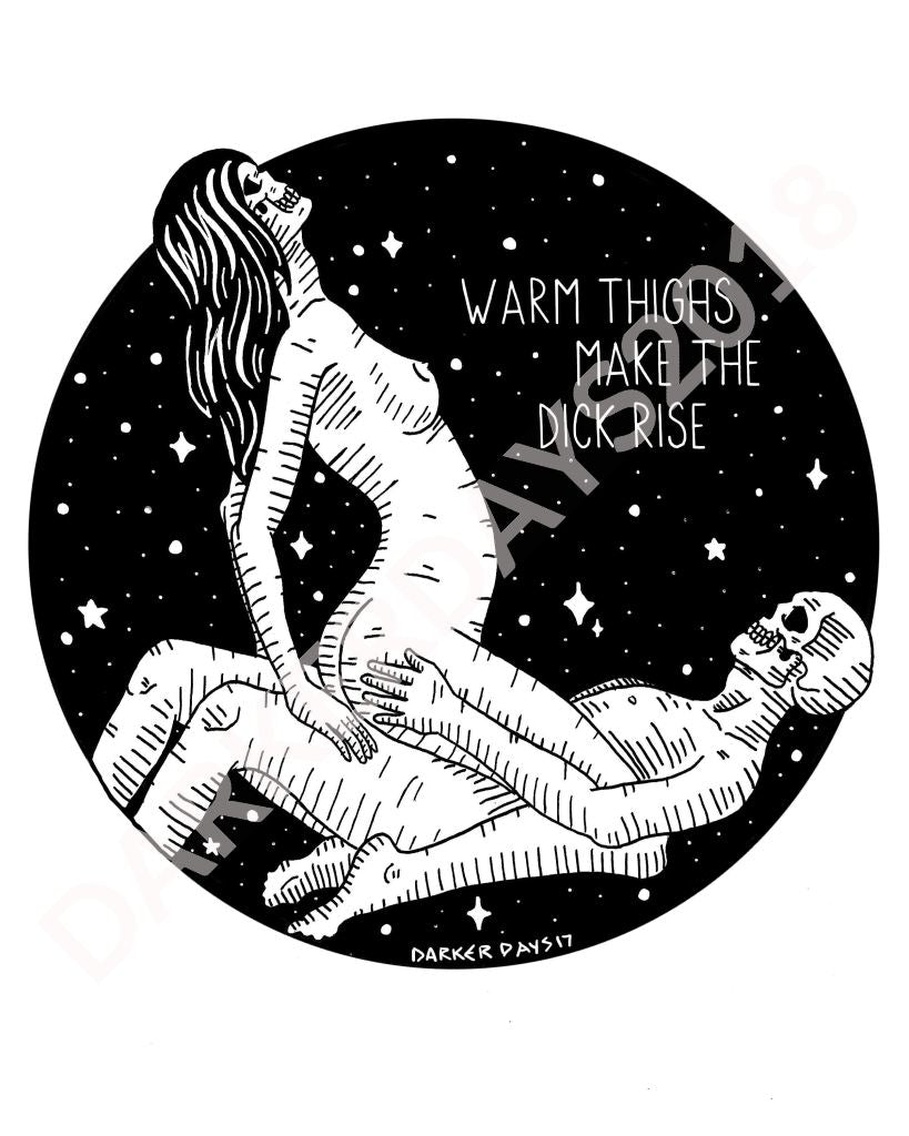 Warm Thighs Print Throwback Prints