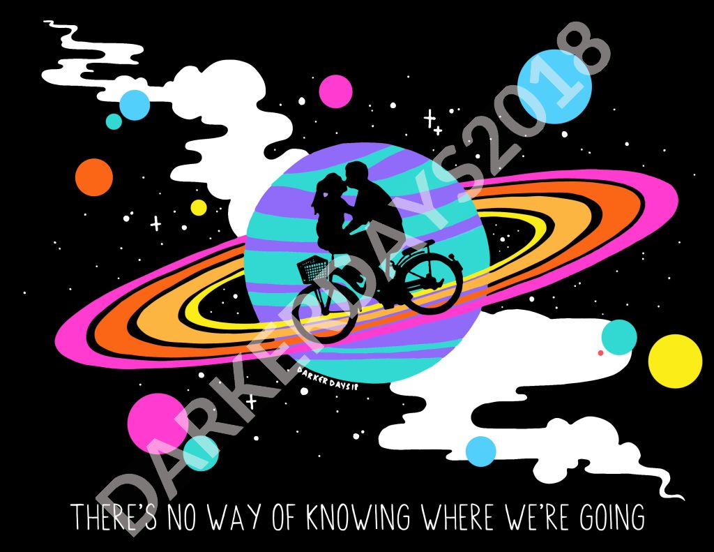 Where Were Going Print Prints