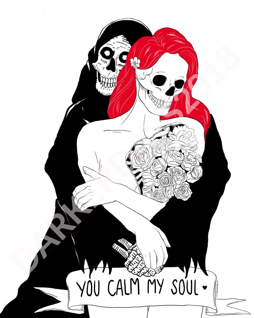 Calm My Soul Print Throwback Prints
